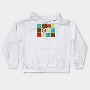 "Home Front" Victory Garden Blocks Kids Hoodie